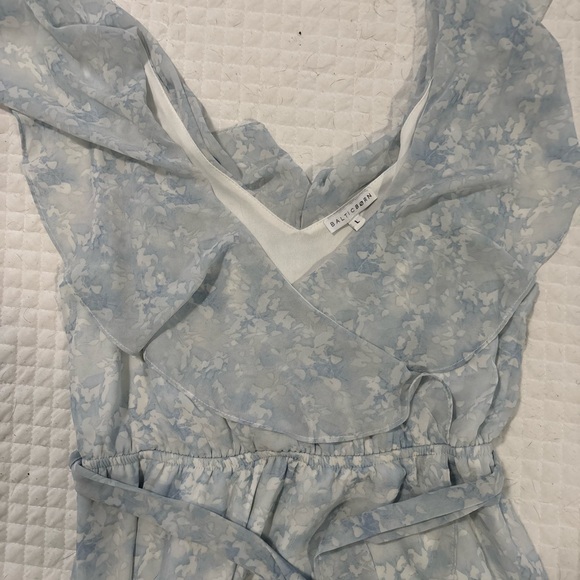 Baltic Born Elegant Blue Floral Women's Dress - Picture 2 of 2